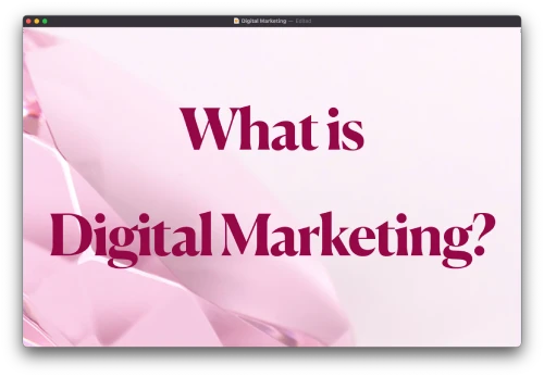 digital marketing